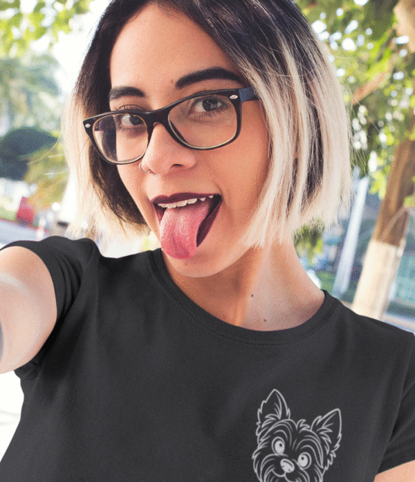 kira blanco Camiseta de Mujer Yorkshire