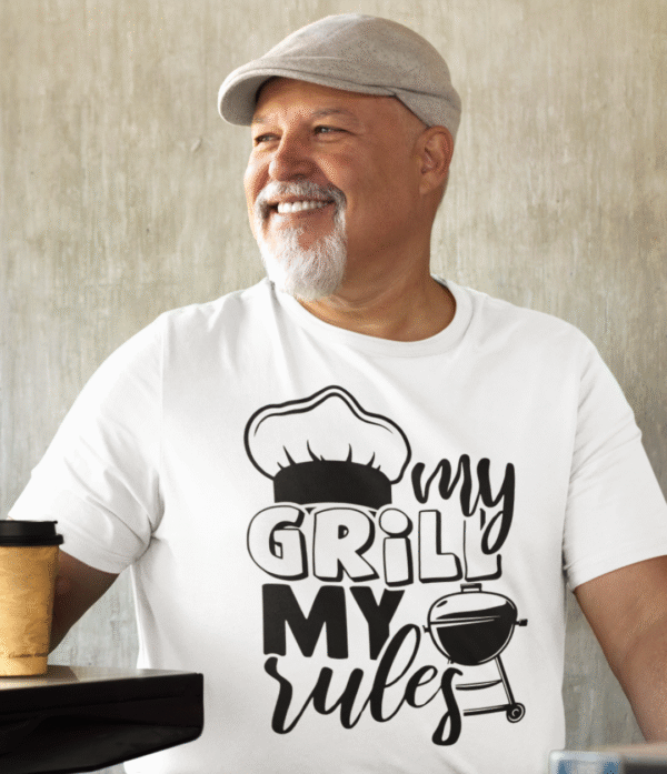 my grill my rules Camiseta clásica unisex