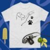 Camiseta Unisex Perro Dando Puño