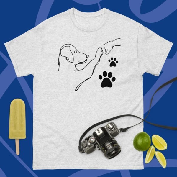 Camiseta Unisex Perro Dando Puño