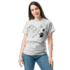 Camiseta Unisex Perro Dando Puño