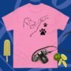 Camiseta Unisex Perro Dando Puño