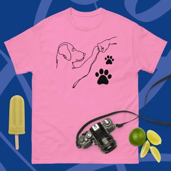 Camiseta Unisex Perro Dando Puño