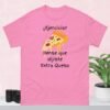 Camiseta Unisex Pizza Extra Queso