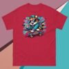 Camiseta Unisex  Gato en Patineta