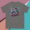 Camiseta Unisex  Gato en Patineta