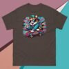 Camiseta Unisex  Gato en Patineta
