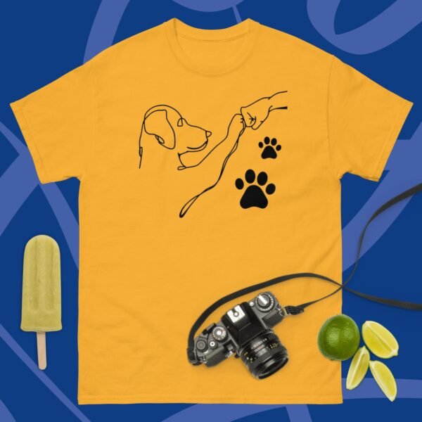 Camiseta Unisex Perro Dando Puño