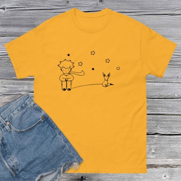 Camiseta Unisex El Principito Colores Claros