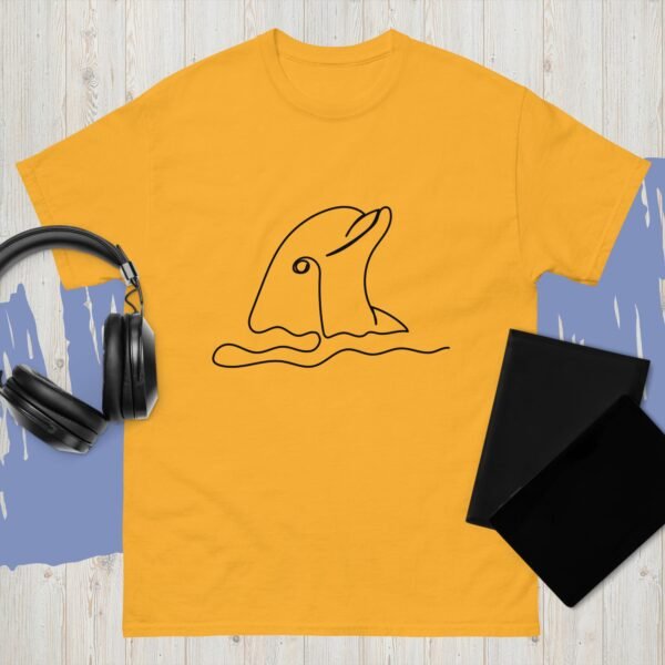 unisex-classic-tee-gold-front-684dcab8e0469.jpg Camiseta clásica unisex