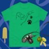 Camiseta Unisex Perro Dando Puño