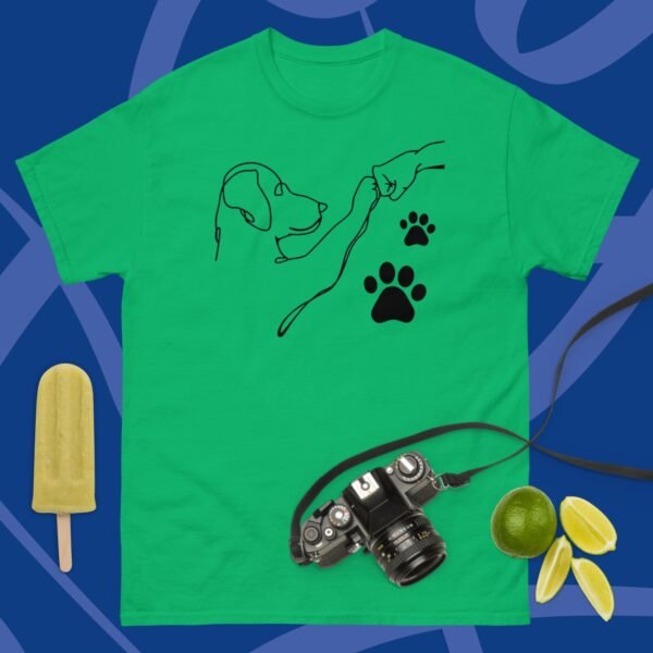 Camiseta Unisex Perro Dando Puño