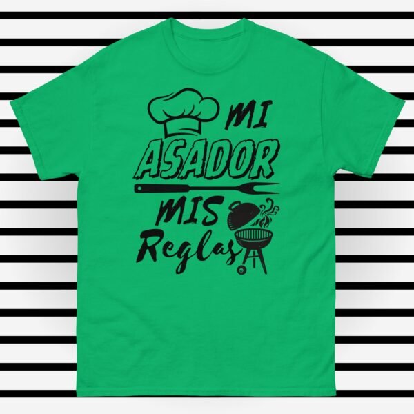 unisex-classic-tee-irish-green-front-6848aced73b67.jpg Camiseta clásica unisex