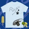 Camiseta Unisex Perro Dando Puño