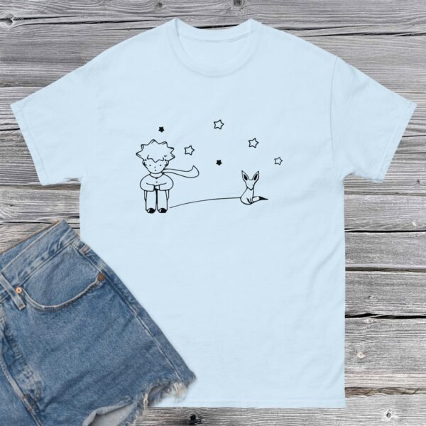 Camiseta Unisex El Principito Colores Claros