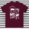 unisex-classic-tee-maroon-front-6848923b46181.jpg Camiseta clásica unisex