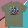 Camiseta Unisex  Gato en Patineta