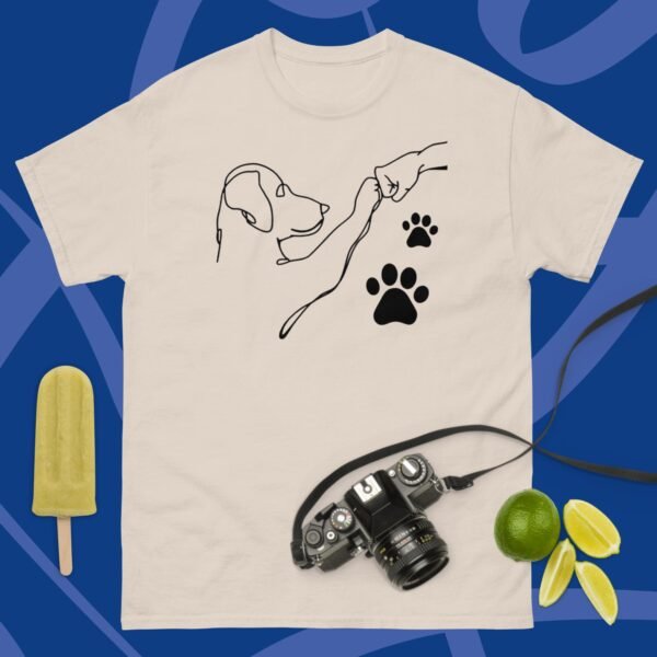 Camiseta Unisex Perro Dando Puño