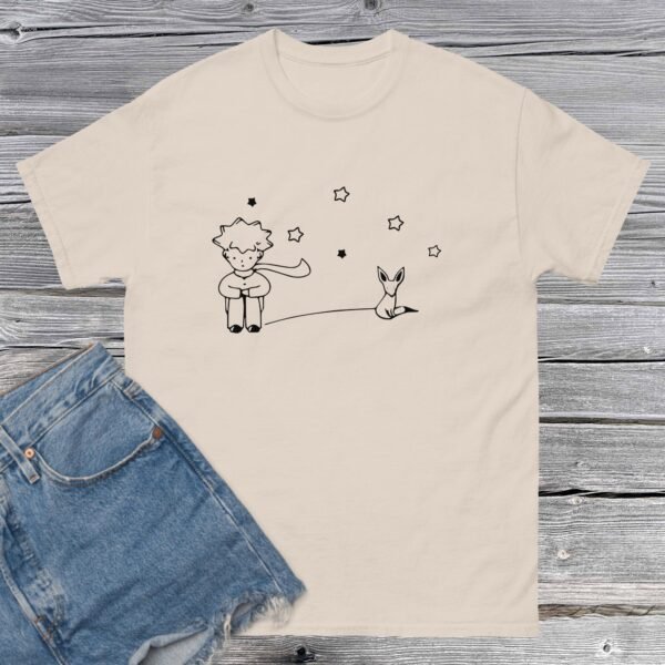 Camiseta Unisex El Principito Colores Claros