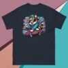 Camiseta Unisex  Gato en Patineta