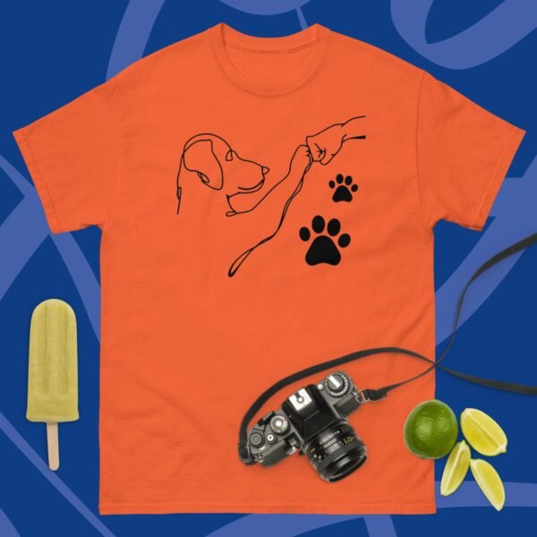 Camiseta Unisex Perro Dando Puño