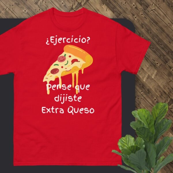 Camiseta Unisex Pizza Extra Queso