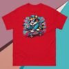 Camiseta Unisex  Gato en Patineta