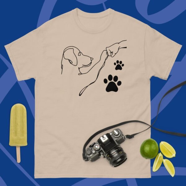 Camiseta Unisex Perro Dando Puño