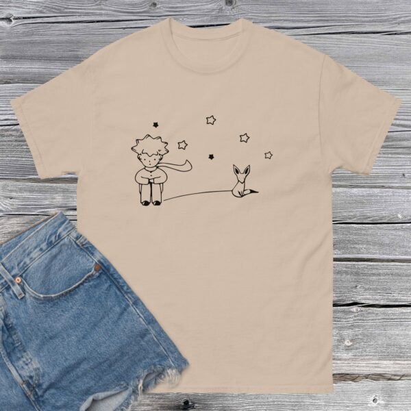 Camiseta Unisex El Principito Colores Claros