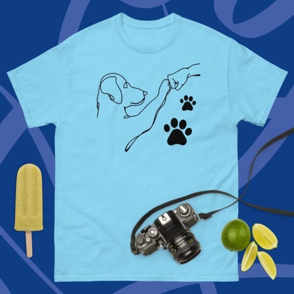 Camiseta Unisex Perro Dando Puño