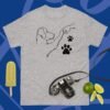 Camiseta Unisex Perro Dando Puño