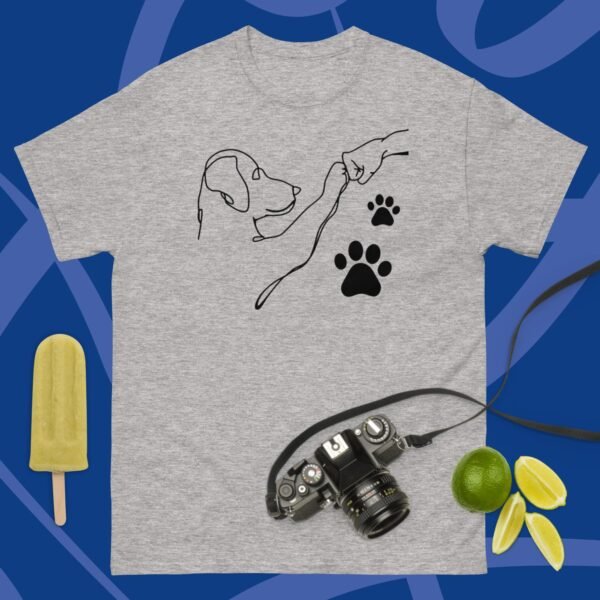 Camiseta Unisex Perro Dando Puño