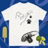 Camiseta Unisex Perro Dando Puño