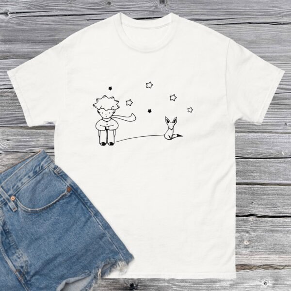Camiseta Unisex El Principito Colores Claros